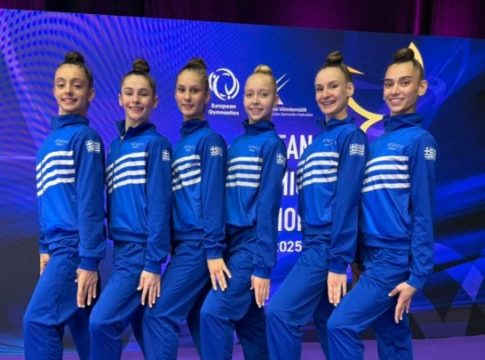 Όμορφο φινάλε για τις αθλήτριες του Ατομικού στο Ευρωπαϊκό Πρωτάθλημα Ρυθμικής