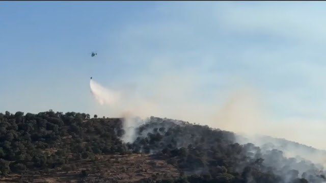 Φωτιά στο Σκαλοχώρι Λέσβου – Μεγάλη κινητοποίηση της πυροσβεστικής