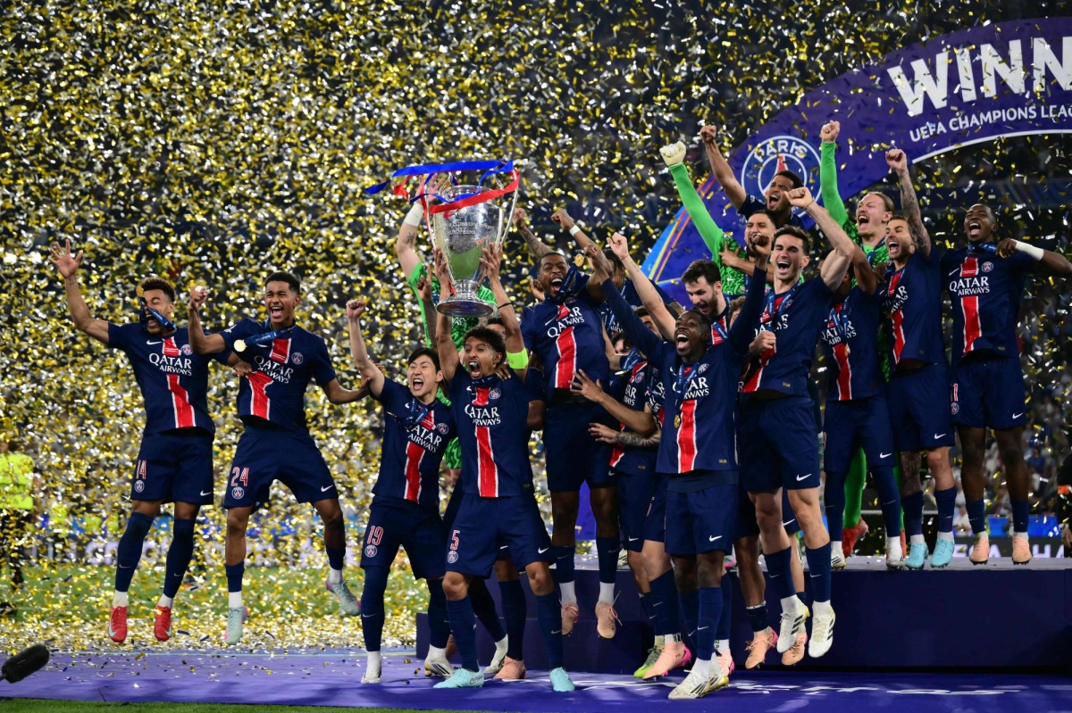 Βαρύ πρόστιμο της UEFA στην Παρί Σεν Ζερμέν για τον τελικό με την Ίντερ