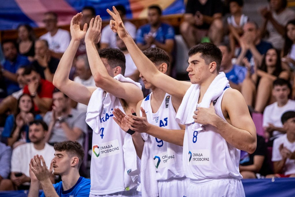 Η ημέρα και ώρα του αγώνα της Εθνικής Νέων για τους «8» του Eurobasket U20