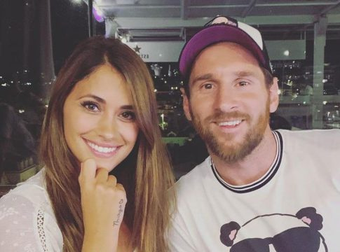 Η kiss cam των Coldplay απαθανάτισε τον Μέσι με την Αντονέλα (pics,vids)