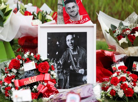 Οι παίκτες της Λίβερπουλ στο Γκοντόμαρ για την κηδεία του Ζότα