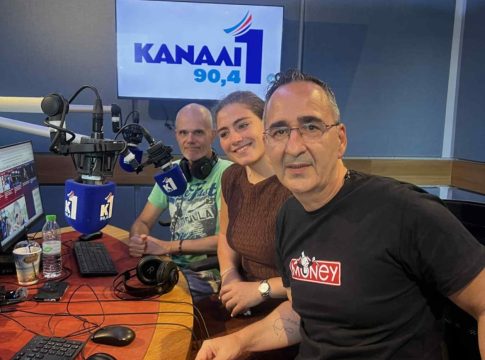 Η «χρυσή» Μαρία Μυριοκεφαλιτάκη στο «Κανάλι Ένα» (vid)