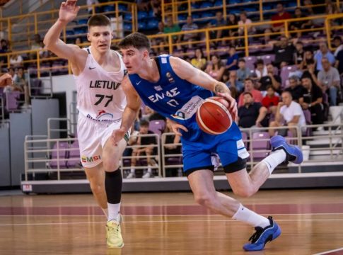 Λιθουανία – Ελλάδα 65-84: Περίπατος και ιδανική πρεμιέρα στο Eurobasket U20 για την Εθνική