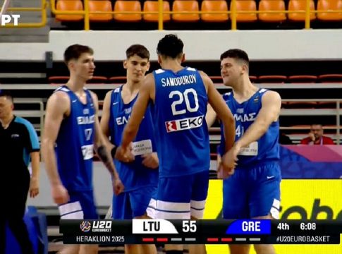 Λιθουανία U20 – Ελλάδα U20 65-84: Σαρωτική η Εθνική Νέων Ανδρών στην πρεμιέρα του Ευρωμπάσκετ!