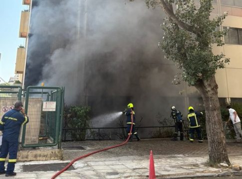 Φωτιά στο νοσοκομείο Metropolitan στη Μεσογείων – «Ξεκίνησε από τις γεννήτριες»