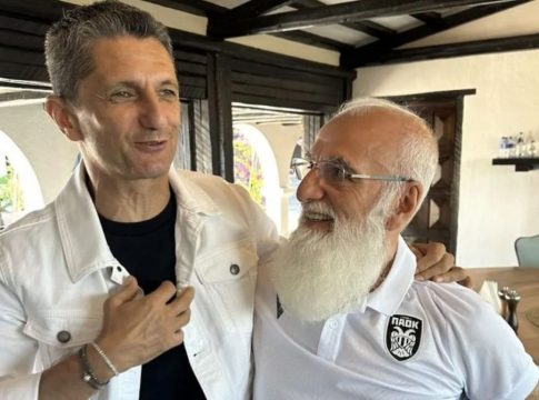 Ο Ιβάν Σαββίδης προσγειώθηκε με ελικόπτερο στην Τούμπα