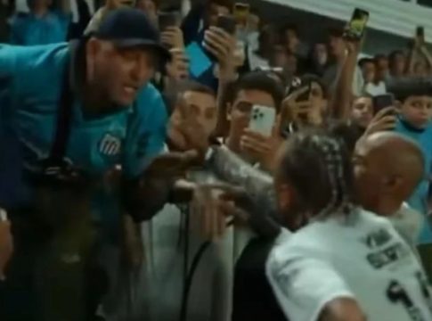 Επεισόδιο του Νεϊμάρ με οπαδό, μετά από νέα ήττα της Σάντος (vid)