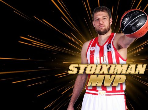 Ο Σάσα Βεζένκοφ επέστρεψε στον… θρόνο του Stoiximan MVP of the Season!