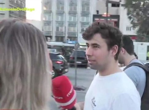 Επικό σκηνικό με οπαδό του Παναθηναϊκού στο λιμάνι: «Τελευταίος πιστός Γιάννης Αλαφούζος, τα έχουμε βάψει μαύρα» (vid)