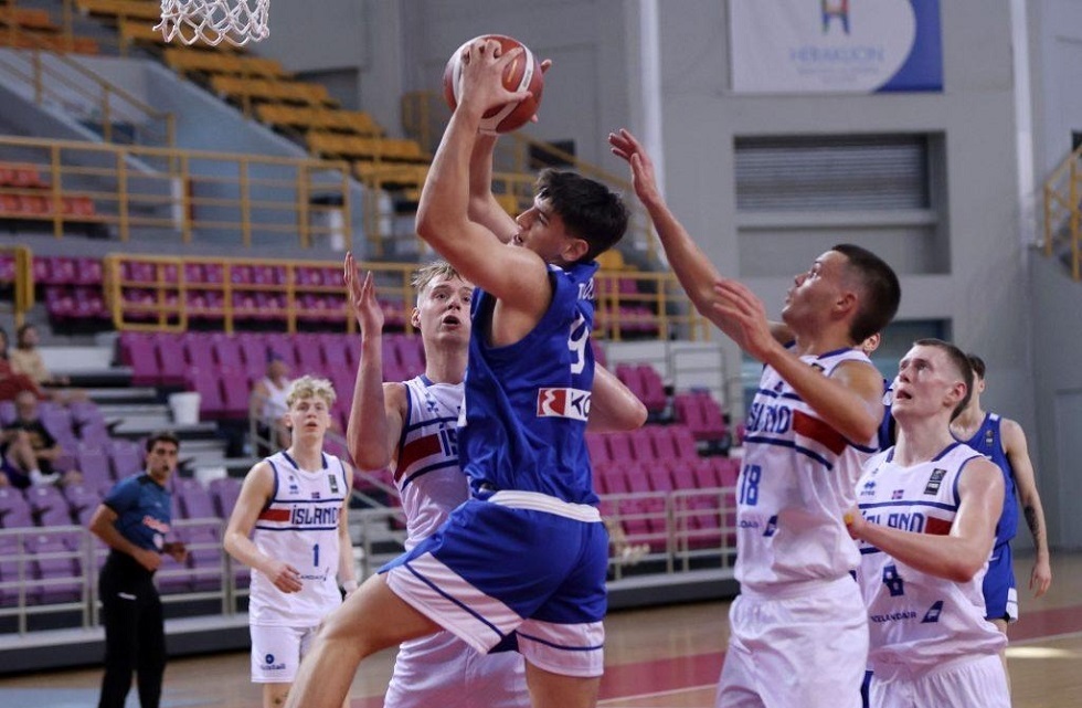 Ελλάδα – Ισλανδία 80-60: Εντυπωσιακή η Εθνική Νέων