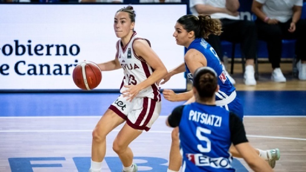 Λετονία – Ελλάδα 56-49: Πέμπτη σερί ήττα για την Εθνική Νεανίδων