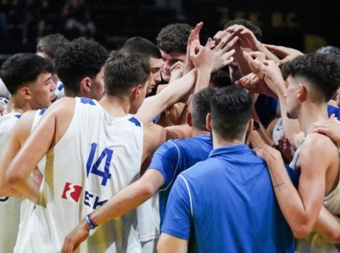 Νίκη της Εθνικής Εφήβων πριν το Eurobasket U18 (75-70)