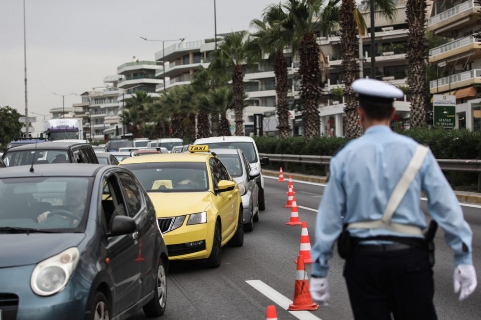 Κυκλοφοριακές ρυθμίσεις σε Ποσειδώνος και Κηφισού την Τετάρτη