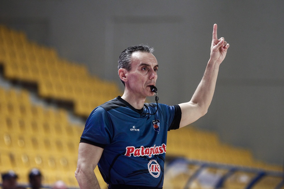 Ένας Έλληνας διαιτητής στο Eurobasket