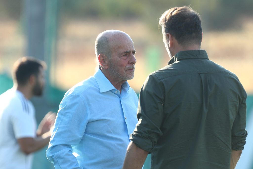 «Παρών» στην προπόνηση του Παναθηναϊκού ο Αλαφούζος