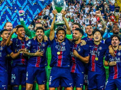 Η απονομή του Super Cup στην Παρί Σεν Ζερμέν (vid)