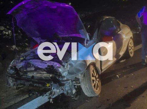 Νέα τραγωδία στην Εύβοια: Νεκρός 21χρονος σε τροχαίο, ένας 35χρονος σοβαρά τραυματίας