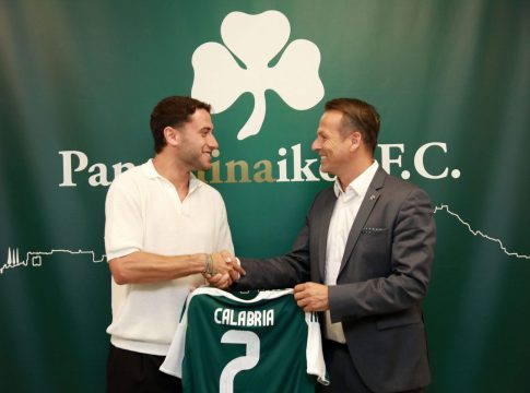 Καλάμπρια: «Μου πήρε δύο εβδομάδες να αξιολογήσω τις προτάσεις που είχα – Θέλω να κερδίσω όσα περισσότερα τρόπαια μπορώ με τον Παναθηναϊκό» (vid)