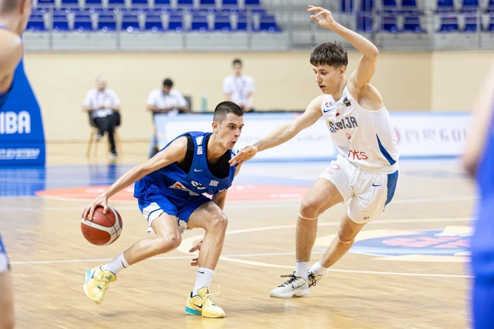 Σερβία – Ελλάδα 92-65: Βαριά ήττα για την Εθνική Παίδων