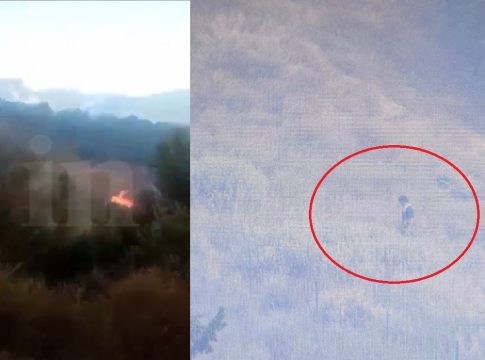 Βίντεο ντοκουμέντο από την στιγμή του εμπρησμού στην Πάτρα