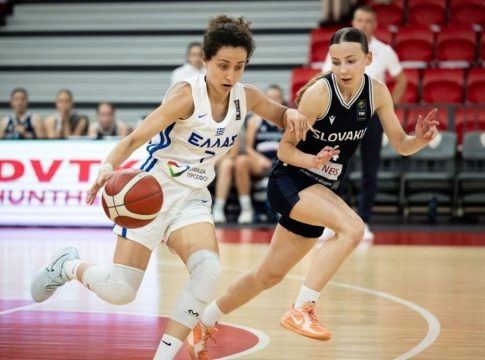 Ελλάδα – Σλοβακία 54-68: Ήττα και 6η θέση για την Εθνική Νέων Γυναικών