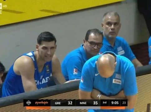 Απογοητευμένος από επίθεση της Εθνικής ο Σπανούλης (vid)