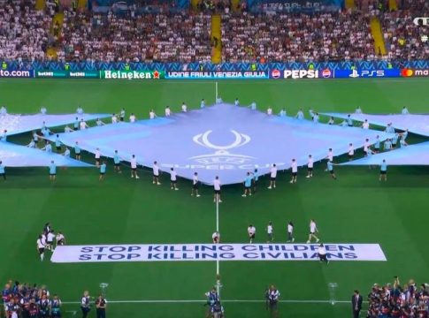 Η εντυπωσιακή έναρξη του Super Cup και το μήνυμα της UEFA (vid)