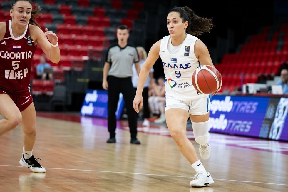 Ελλάδα – Κροατία 73-87: «Λύγισε» στο δεύτερο μέρος η Εθνική Νέων Γυναικών