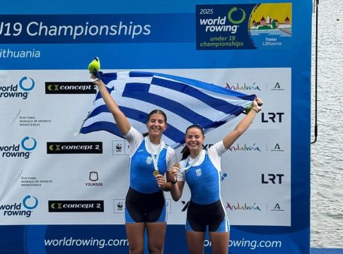 Θρίαμβος της ελληνικής κωπηλασίας στο Παγκόσμιο Πρωτάθλημα Εφήβων-Νεανίδων (vids)