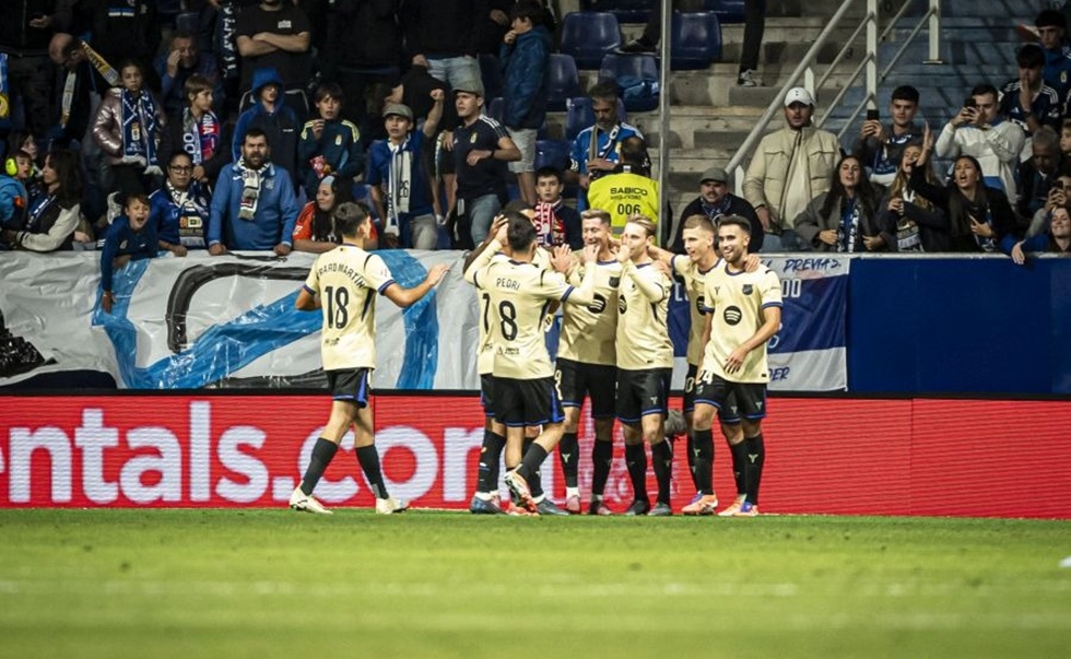 Ρεάλ Οβιέδο – Μπαρτσελόνα 1-3: Διπλό με ανατροπή και δεύτερη θέση