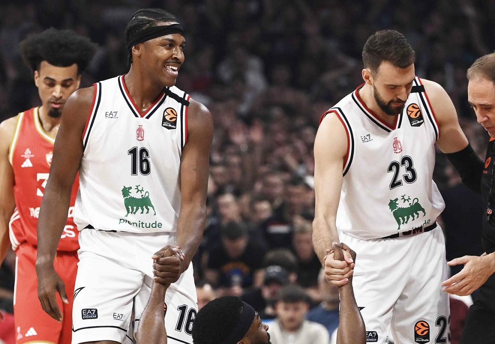 Ερυθρός Αστέρας – Αρμάνι Μιλάνο 82-92: Πέρασε από το Βελιγράδι με πολυφωνία στην επίθεση