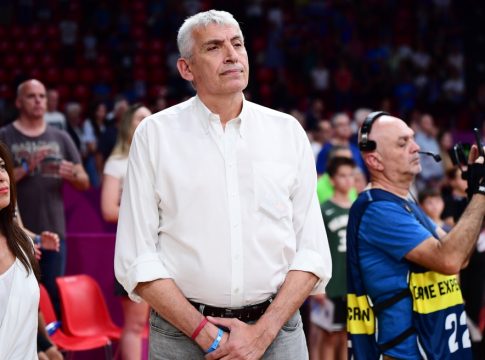 Φασούλας: «’Ενα μεγάλο ευχαριστώ στον Βασίλη Σπανούλη και στην ομάδα μας για αυτό το μετάλλιο» (pic)