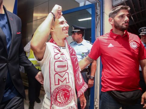 Ολυμπιακός: Η Αλ Σαμπάμπ αποχαιρέτησε τον Ποντένσε (pic)