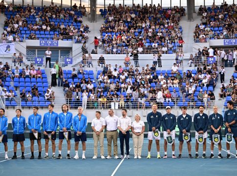 Davis Cup: Η Ελλάδα θα «παλέψει» για τη νίκη στη δεύτερη μέρα