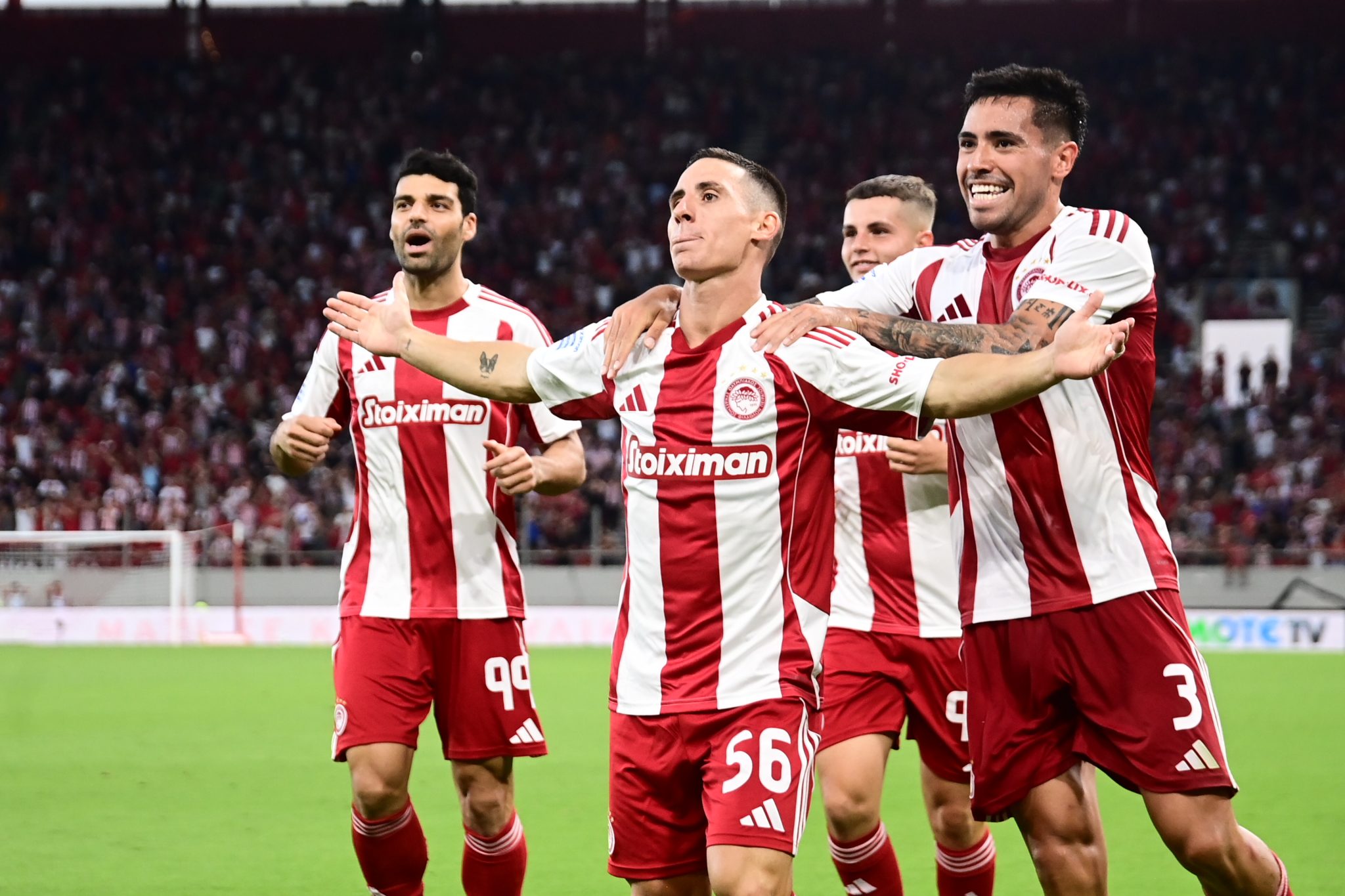 Ολυμπιακός – Πανσερραϊκός 5-0: Γύρισε ο Ποντένσε… χάθηκε η μπάλα στο Φάληρο – Παράσταση οι πρωταθλητές