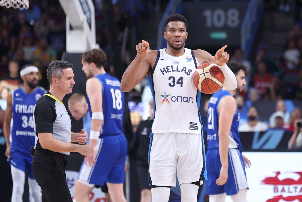 Στην κορυφαία πεντάδα του Eurobasket ο Γιάννης Αντετοκούνμπο