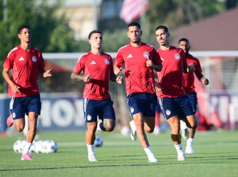 Η τελευταία προπόνηση του Ολυμπιακού ενόψει Πάφου – Δείτε βίντεο