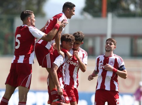 Ολυμπιακός Κ19 – Πάφος Κ19: Τα δύο γκολ των Πειραιωτών με Κότσαλο και Χάμζα στο πρώτο ημίχρονο (vids)