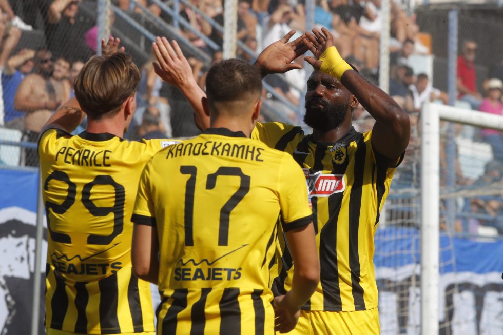 Ωραίο γύρισμα του Πενράις, σε κενό τέρμα το 1-0 ο Πιερό για την ΑΕΚ (vid)