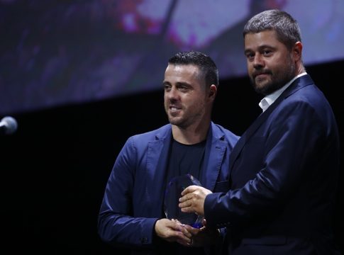 Βραβεία ΠΣΑΠΠ: Ο Γκαγκάτσης τίμησε τον Βιεϊρίνια – «Τιμή μου που έχω τον σεβασμό όλων» (vid)
