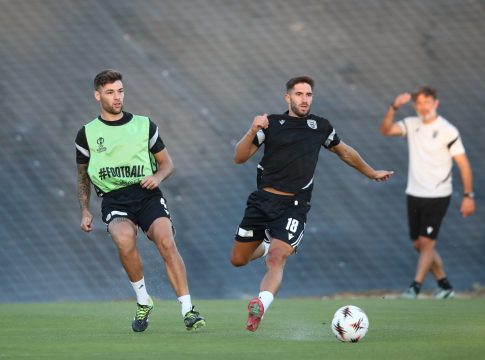 ΠΑΟΚ: Χωρίς τον Πέλκα η προπόνηση ενόψει του ματς με τον Αστέρα Τρίπολης
