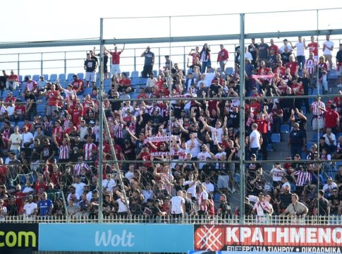 Ολυμπιακός: Δίπλα στην ομάδα 1.500 οπαδοί (pics)