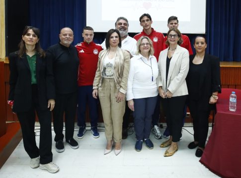 Ο Ολυμπιακός και το Ιατρικό Αθηνών τίμησαν την Παγκόσμια Ημέρα Καρδιάς