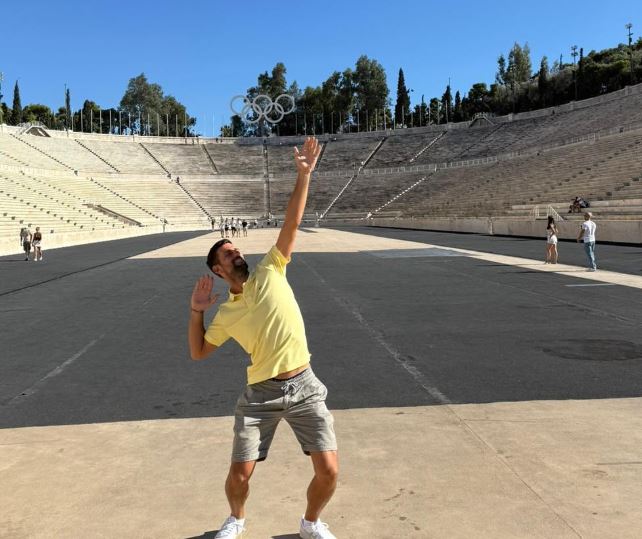 Ο Νόβακ Τζόκοβιτς επισκέφθηκε το Παναθηναϊκό Στάδιο (pic)