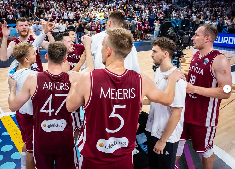 Τσεχία – Λετονία 75-109: Επιβλητικοί οι Λετονοί και 3η θέση στον όμιλο