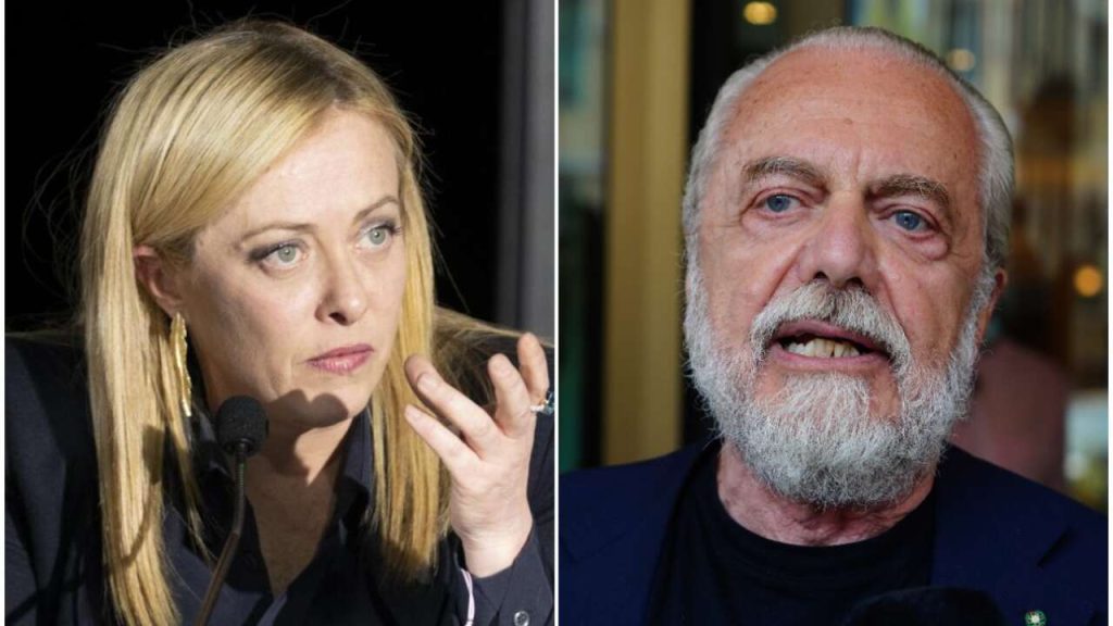 Γιατί συναντήθηκε ο Ντε Λαουρέντις με τη Μελόνι