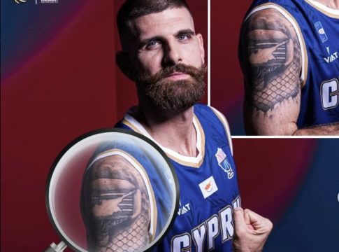 Eurobasket 2025: Τουρκική ενόχληση για το τατουάζ του Νίκου Στυλιανού
