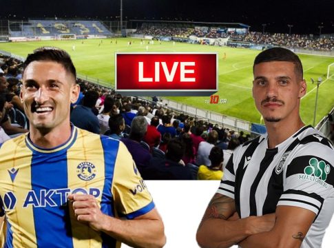 LIVE: Αστέρας – ΠΑΟΚ
