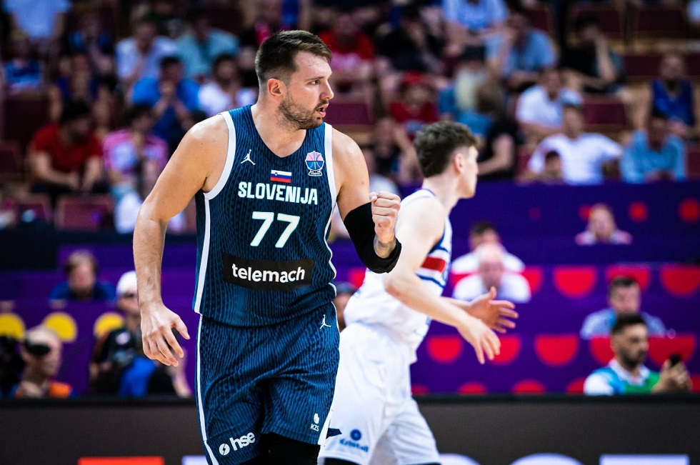 Ισλανδία – Σλοβενία 79-87: «Καθάρισε» στο δεύτερο μέρος με μπροστάρη τον Ντόντσιτς